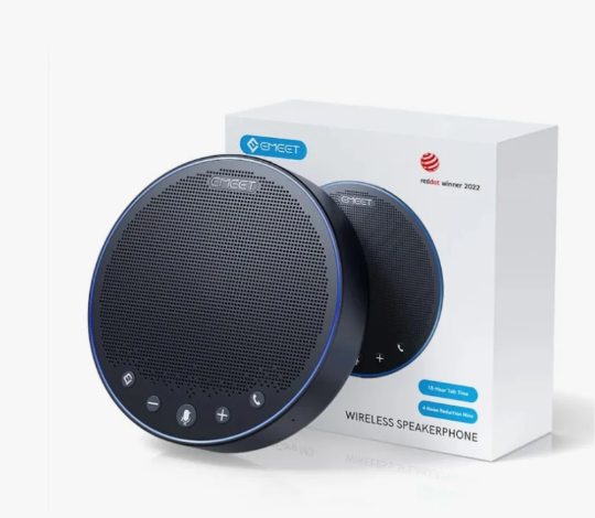 EMEET OfficeCore M3 с коробкой — беспроводной спикерфон, победитель Red Dot 2022