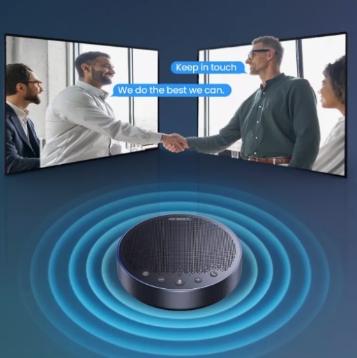 Полнодуплексная двусторонняя связь EMEET OfficeCore M3 на видеовстрече